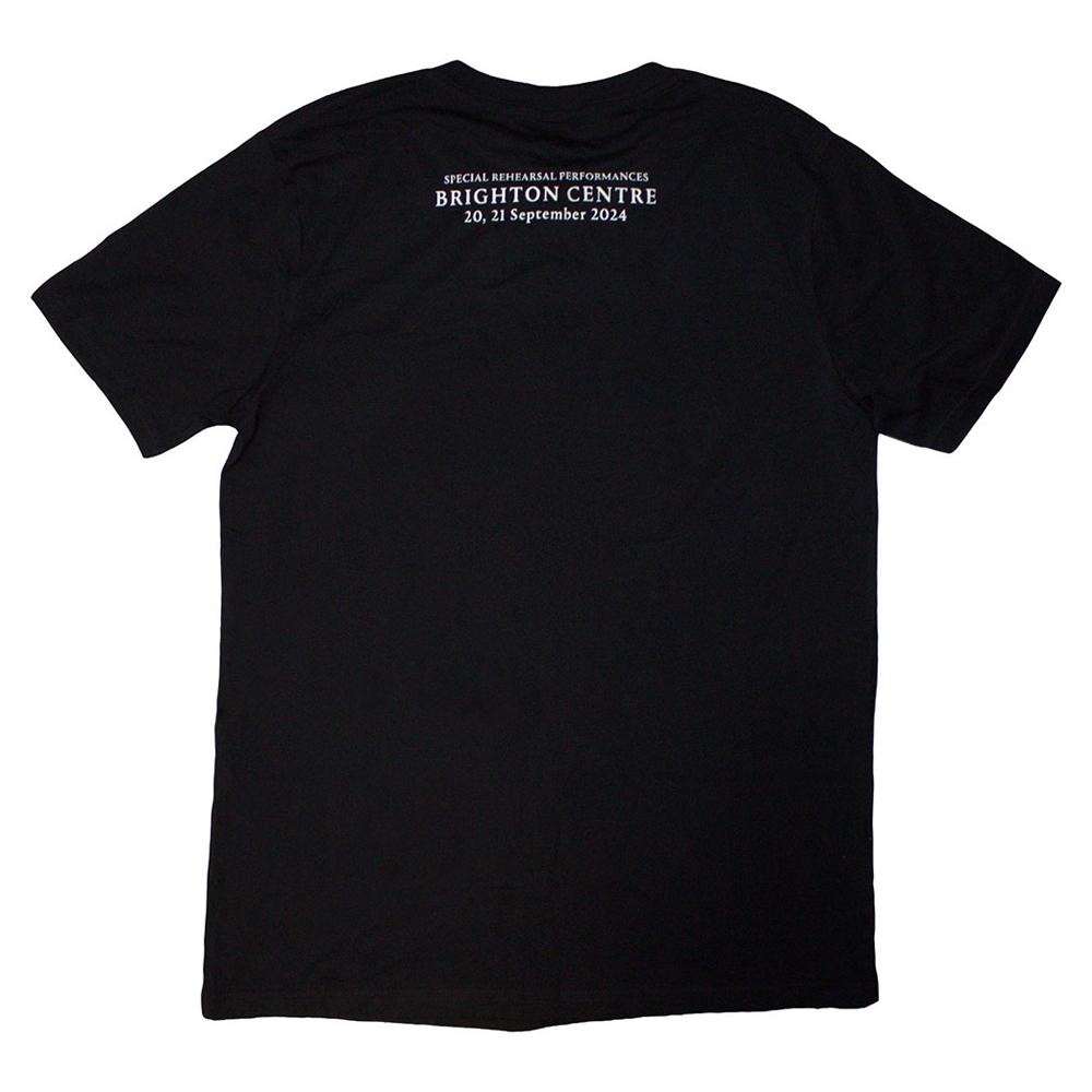 David Gilmour Unisex Adult Luck & Strange Brighton Back Print T-Shirt