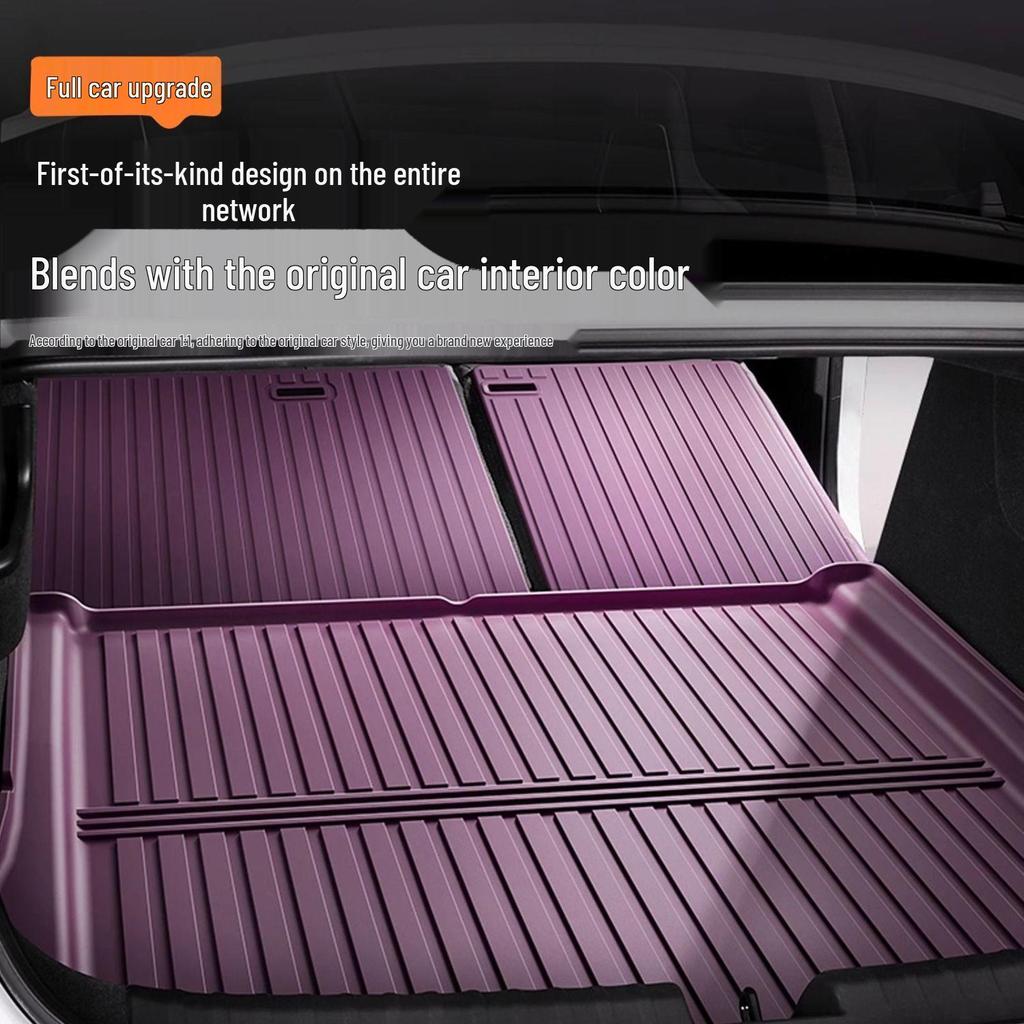 Xiaomi SU7 Trunk Mat: Durable TPE Protective Backrest Pad and Tail Box Interior Accessory.