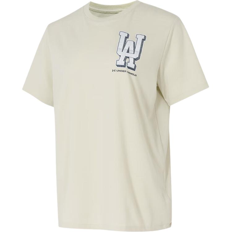 

Under Armour Soft And Comfortable Breathable Short Sleeve Drop Shoulder T-Shirt Women Tops 1390338-273 XXL