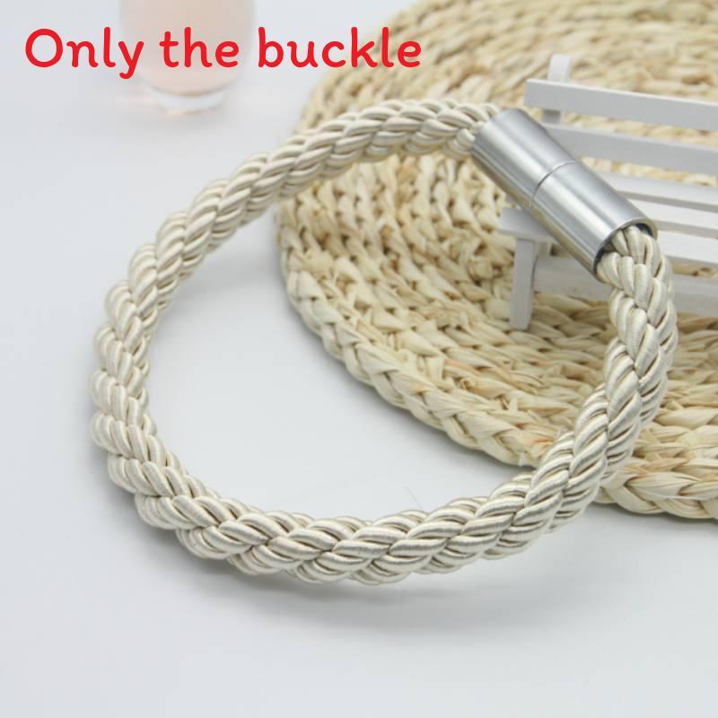 Magnetic Tiebacks Curtain Modern Simple Style Drape Backs Weave  Rope Holdback