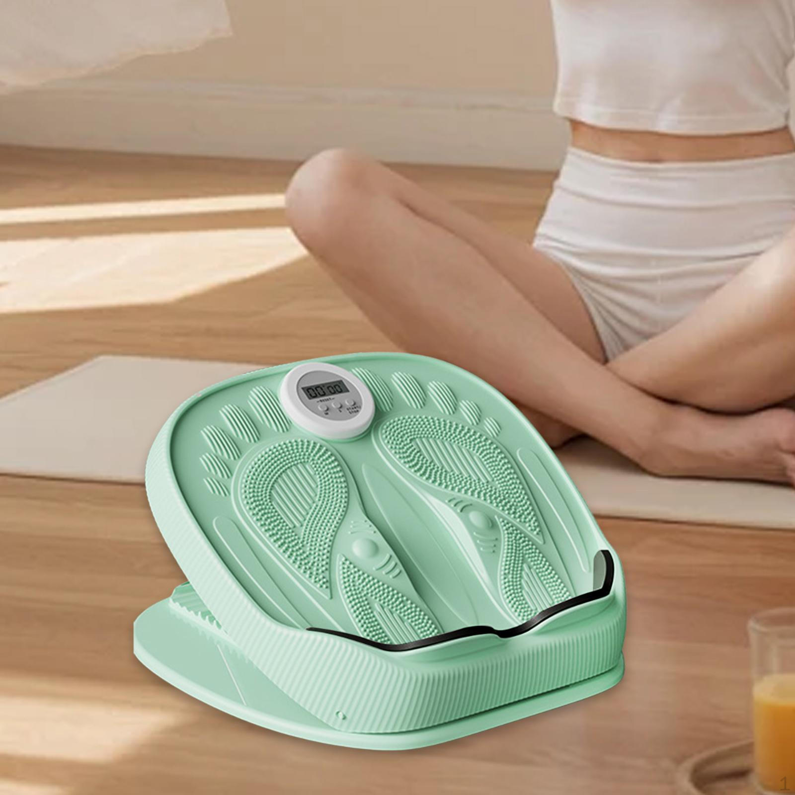 

Calf Adjustable Incline Board 18 Angles Leg Professional Stretcher for Tight Calves зелений