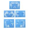 Paint Stencil Halloween Parties Make Up Reusable Painting Template