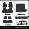 Mazda 25 EZ-60 Extended Range TPE Floor Mats & 3D All-Weather Trunk Mat with Starry Sky Blanket & Carbon Fiber Texture