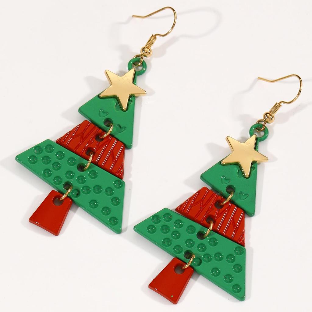 Charming Snowman Pearl Earrings: Elegant, Fashionable Beaded Tassel Studs for Women