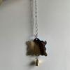 Pet Supplies Acrylic Bird Cage Mirror Hanging Square Parrot Bell Durable Mirror Bell Hang For Small Medium Large Birds