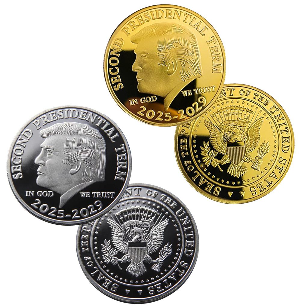 Commemorative Coin Electroplating Hydraulic Paint Commemorative Medals Coin
