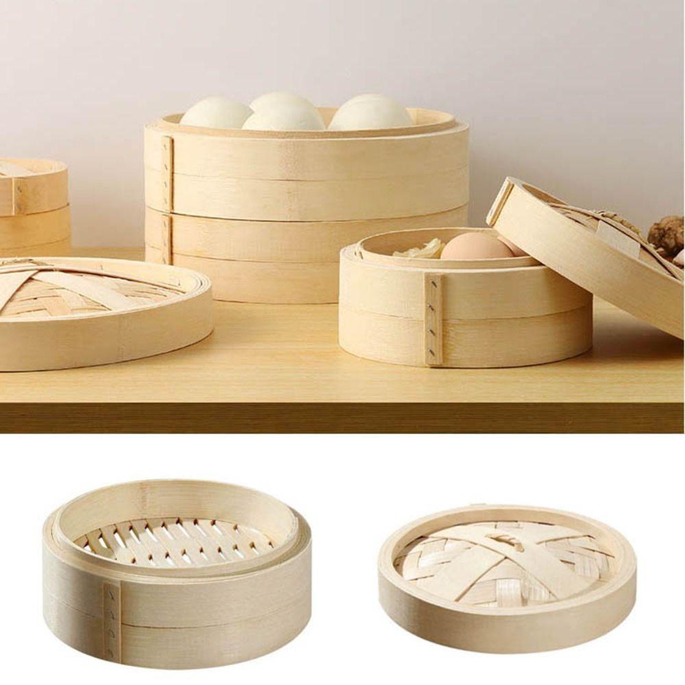 Bamboo Bamboo Steamer Weaving Snack Basket New Bamboo Basket