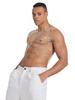 Men’s Sparkly Rhinestone Fishnet Festival Tank