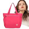 New Women'S Bag Solid Color Tote Bag Commuting Shoulder Bag Leisure Simple Mommy Go Out Bag Large Capacity Nylon Handbag