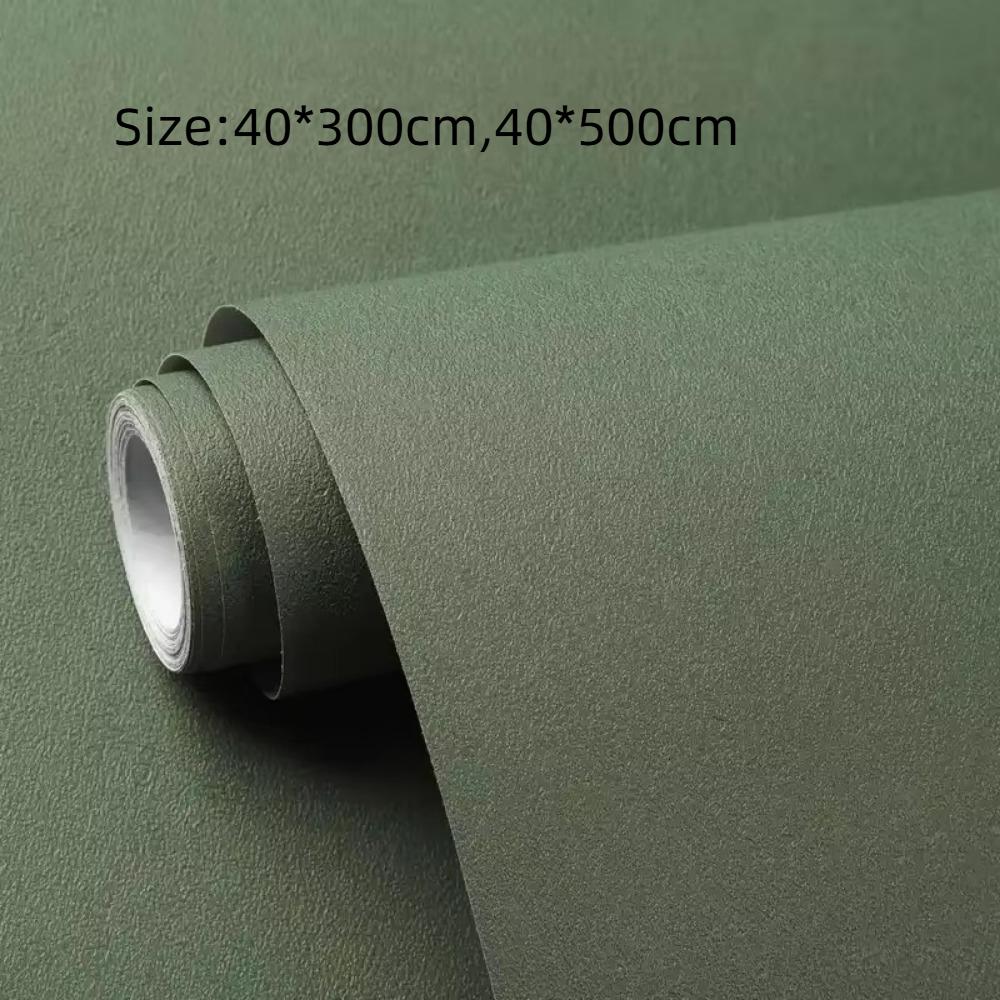 PVC Elf-Adhesive Wallpaper Waterproof Matte Self-Adhesive Contact Paper Removable Peel and Stick Background Wall Stickers