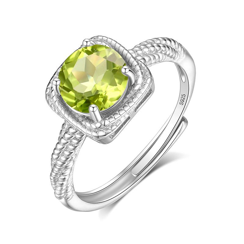 S925 Sterling Silver Ring Women Simple Stylish Daily Wear Finger Ring