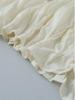 French Retro Crinkled Lace High-Waisted A-Line Layered Skirt for Women, 2026 Spring Collection