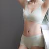 Korean Version of External Expansion Chest Underwear Bra Seamless Sexy Bra Small Breasts Show Big Waist Thin Gathering Bra Bra
