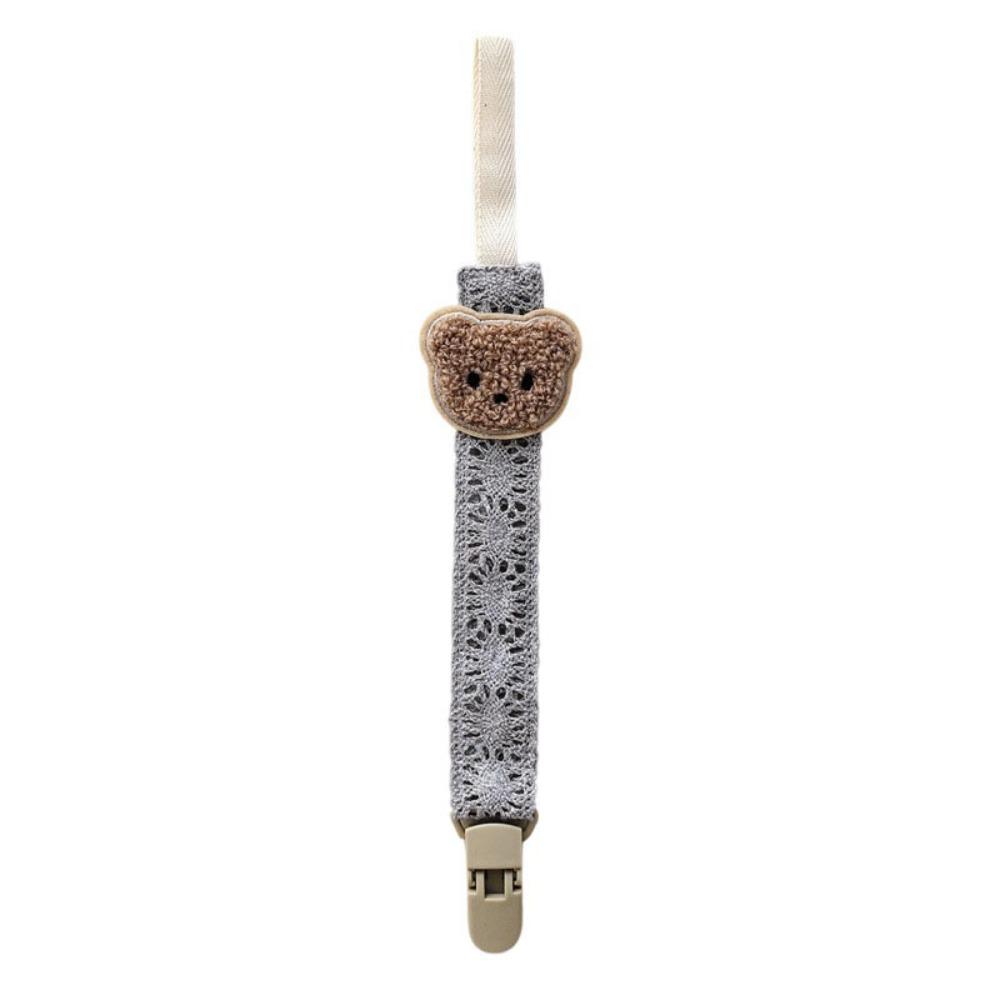 Catena Porta-ciuccio Orsetto Carino Cartone Animato Portatile Anti-caduta Porta-ciuccio Bambino
