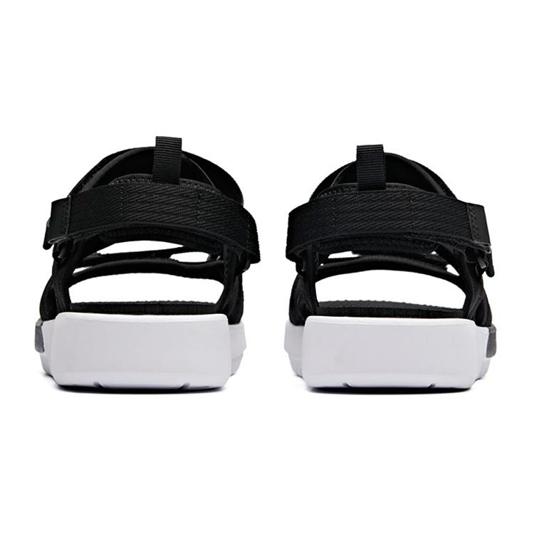 New Anta Life Collection Beach Sandals Men's Black 91926971-2