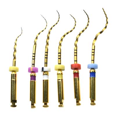 Fișă Canal Radicular Dentar Aurie Endo Rotativă Super Fișe Aurii Fișe Endodontice 25Mm Nichel Titan Instrument Stomatologie