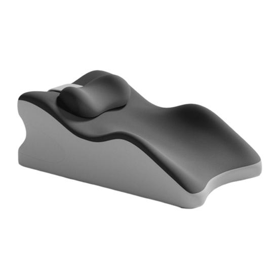 Couples Wedge Pillow Memory Foam Leg Wedge Back Cushion Ergonomic Intimacy Support Prone Pillow for Bedroom Living Room Sitting Lying