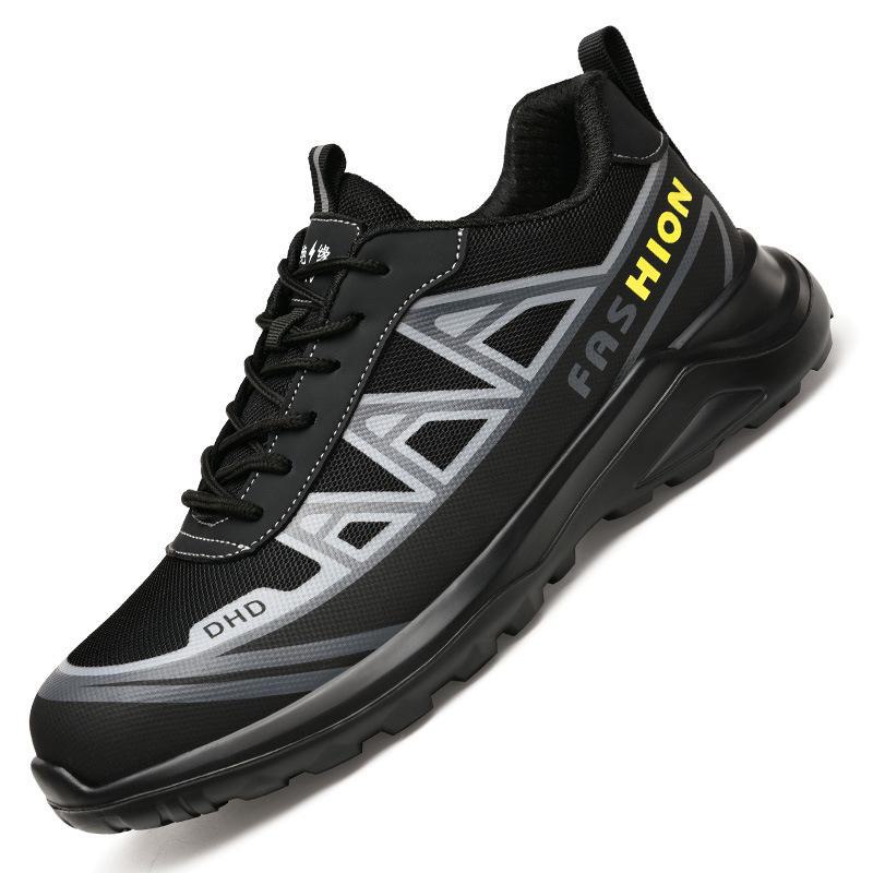 Isolierte Arbeitsschuhe für Elektriker für Herren: Sicherheitsschuhe mit stoß- und durchtrittsicherer Kunststoffkappe