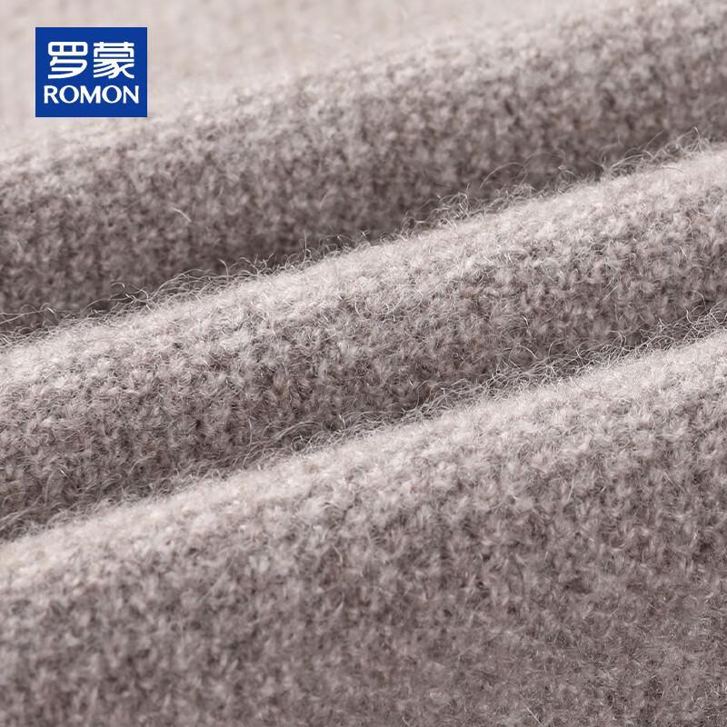 ROMON Men's Warm Cashmere Wool Blend Knit Sweater
