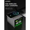 Luowei LW-U1 140W Raptor Desktop Charging Station 15W Wireless Fast Charging for Phone Watch PC Multi Port USB Charger