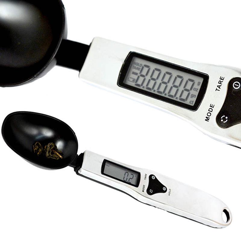 500G/0.1G Precise Digital Kitchen Measuring Spoons Electronic Spoon Lcd Display