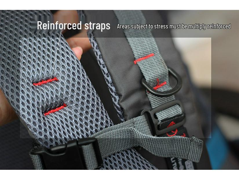 Waterproof Hiking & Travel Backpack: 65L for Women, 75L for Men, Student Laptop Compartment