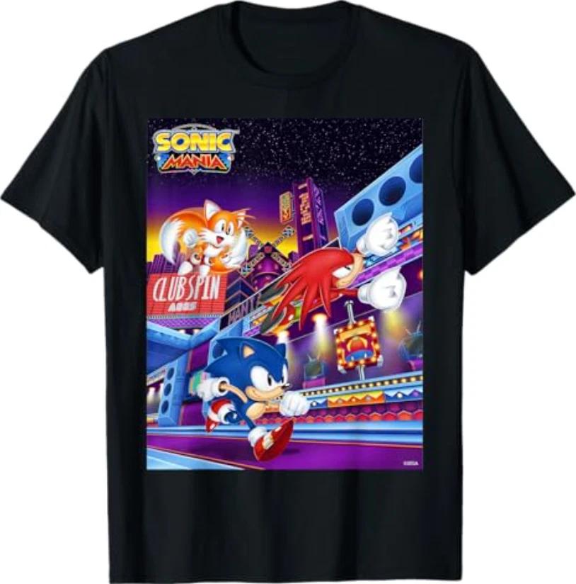 Sonic The Hedgehog - Sonic Mania Club Spin T-Shirt XL