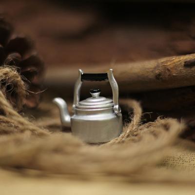 Miniature Dollhouse Accessories Miniature Replica Mini Kitchen Utensils Kettle Play Toys