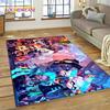 Tappeto Gioco Cartone Animato Splatoon3 PC Gamer per Camera da Letto Soggiorno Decorazione Casa Divano, Tappetino da Pavimento Decorativo Grande Gioco per Bambini Regalo