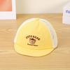 Children's Simple and Casual CUTE BEAR Small Bear -matching Breathable Mesh Baseball Cap, for Outdoor Activities