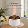 Large Capacity Volcano Flame Humidifier & Aroma Diffuser for Hotel Bedrooms