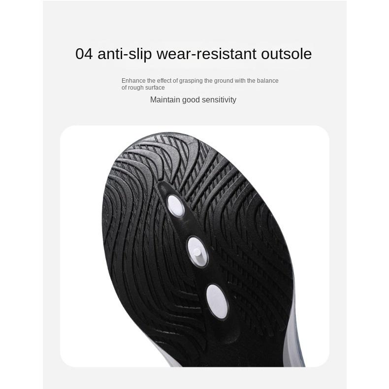 Thick Sole Fashion Sports Men's Shoes Summer Breathable Mesh Surface Tide All Match Casual Running Single Shoes