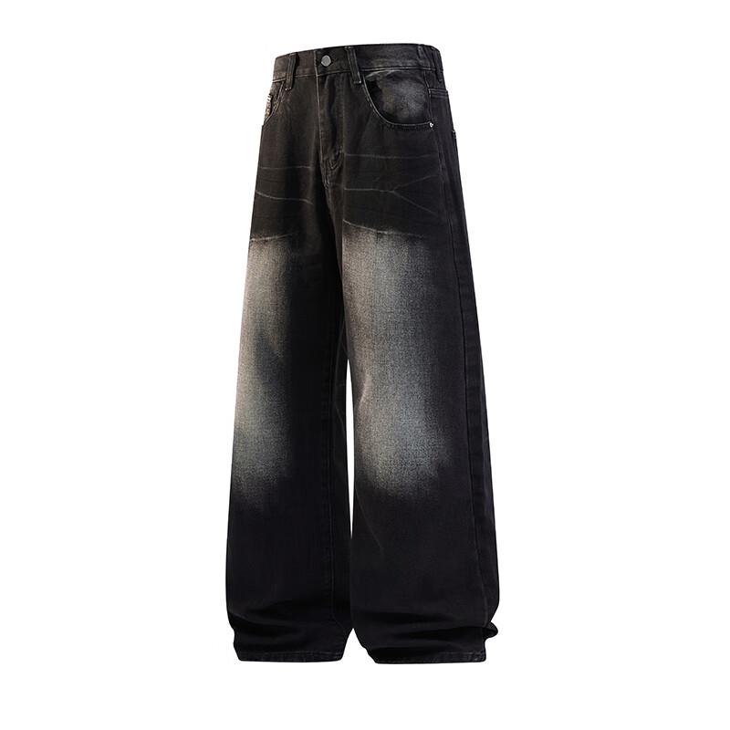 

MEDE Men s Washed Straight Leg Jeans 2XL