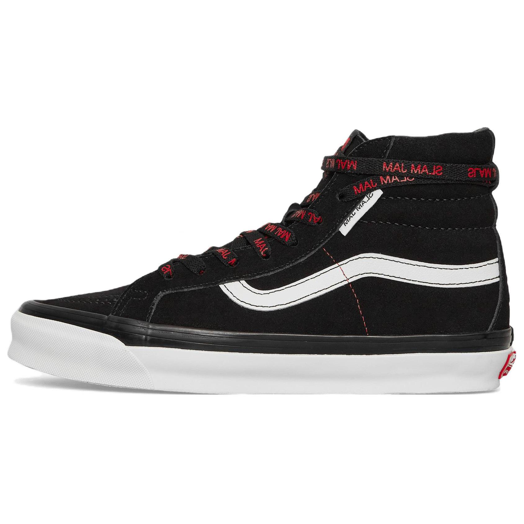 

Новые Vans SK8 Hi Og Lx X Slam Jam Черно-белые VN0A4BVBIWV 42