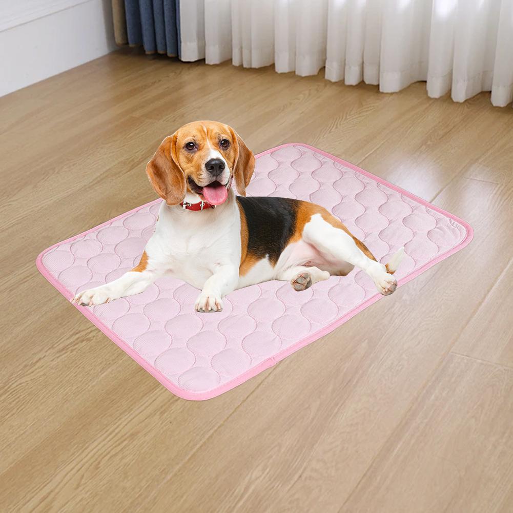 Pet Ice Mats Summer Cat Dog Sofa Nest Bed Cooling Sleeping Pad For Small Dogs Pets Durable Sofa Cooling Pad Blanket