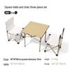 Wolf Walker Portable Outdoor Folding Table and Chair Set