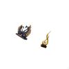 Elegant Swan Flame Resin Sculpture Modern European Art Figurine for Home Entrance Desk Bookshelf