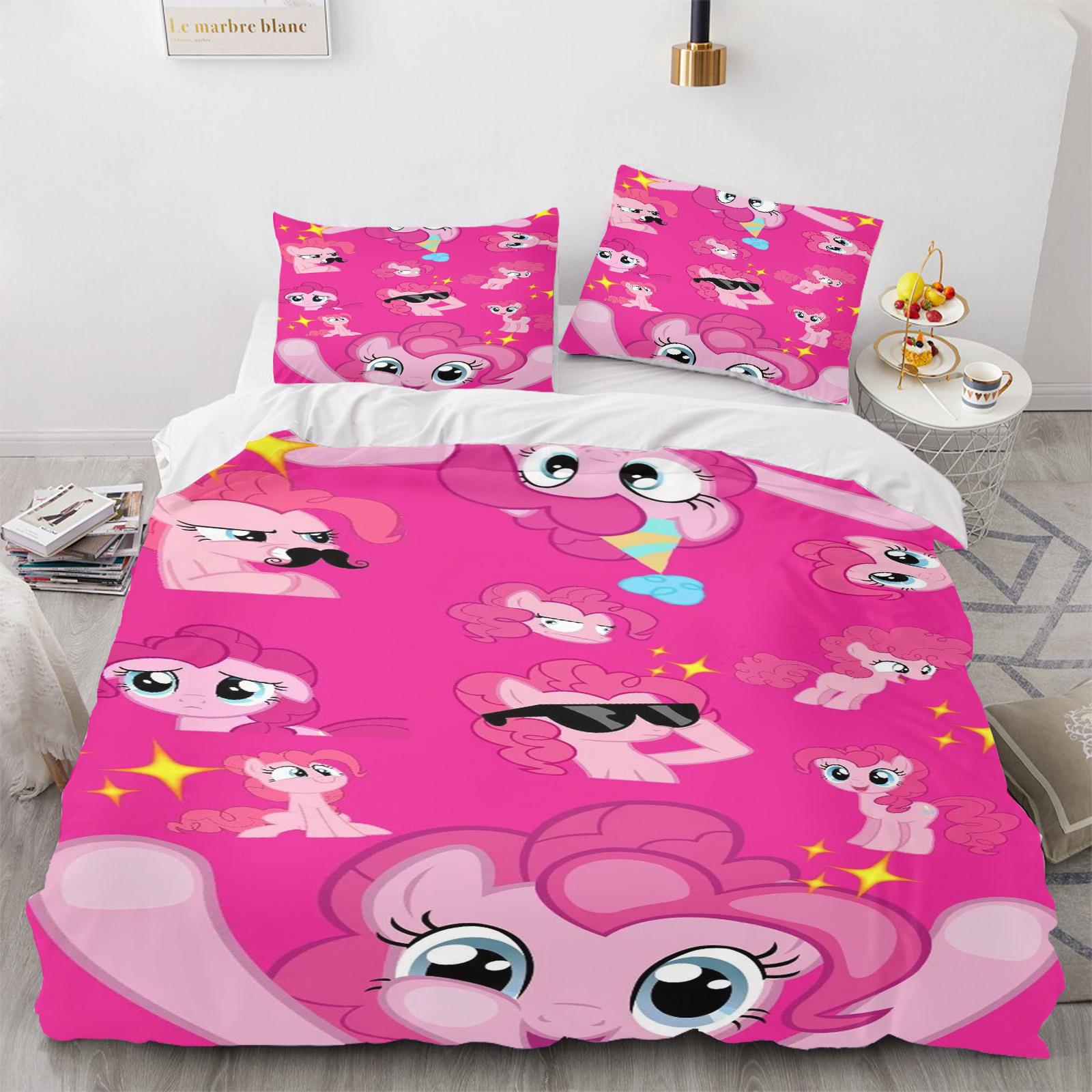 

My Little Pony: Friendship Is Magic Anime, Home Bedroom Comforte Nordic Polyester Material, Suitable For Children And Adults 135x200cm