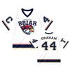 Off Campus Graham 44 Trikots Mode Athleisure Freizeitkleidung 3D Grafikdruck T-Shirt Kurzarm Oberteile Sommer V-Ausschnitt T-Shirt