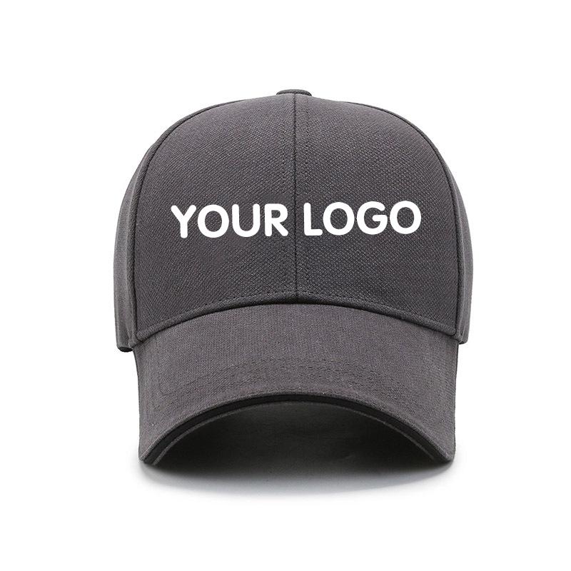 Custom Logo Cotton Men Women Letter Embroidery Hat Outdoor Sports Travel Sunscreen Sunshade Sports Baseball Cap