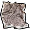 1116 Korean version of spring and autumn new fashion 71 silk square scarf women's dual-purpose mulberry silk gift scarf with shirt scarf