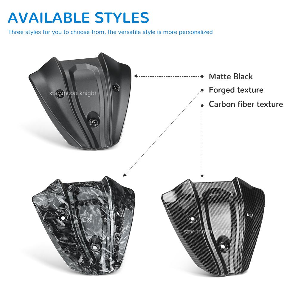 Motorcycle Accessories For 1390 Super Duke R 1390 SuperDuke R EVO 2024- Fly Screen Front Small Windshield Fairing