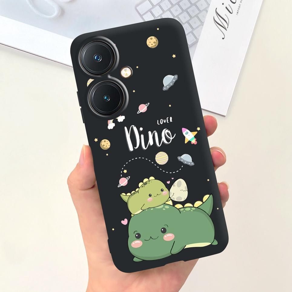 Soft Silicone Covers For Vivo Y27 Y36 4G 5G Case Bumper Shell Cartoon Child Fashion Soft TPU Silicone Etui For Vivo Y36 5G Y 27