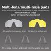 ROCKBROS Cycling Glasses Goggles Polarized/Photochromic Sunglasses Sport Big frame Eyewear UV400 Sun Protection with 2 Lens