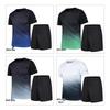 MiiOW Men's Gradient Quick-Dry Sports Set