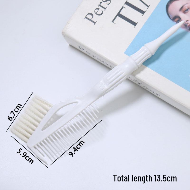 Premium Soft Bristle Deep Conditioning Brush & Comb Set for Salon Hair Care & Dyeing