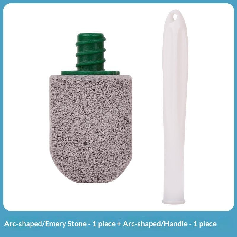 Pumice Stone Toilet Cleaning Brush Powerful Stain Removal Scratch Free For Home Toilet Deep Cleaning