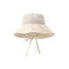 Xueqiman Women's Summer Sun Protection Hat Large Brim Sunshade Hat Face Slimming Natural Look UV Protection Quick-Dry Bucket Hat