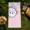 Character P-Peach C-Cat Towel Beach Towel, Quick Drying Absorbent Bath Towel For Swim,Gym,Camping,Outdoor Hot