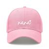 Nana Graphic Print Baseball Cap - Adjustable Polyester Sun Protection Cap For Casual Outdoor Sports Travel Beach Vacation